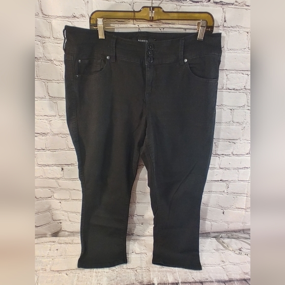Torrid Denim Black Size 16 Black Stretch Jeans - Picture 1 of 15